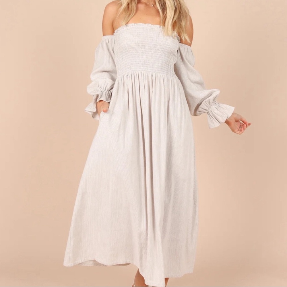 Petal & Pup Off-Shoulder Dress
